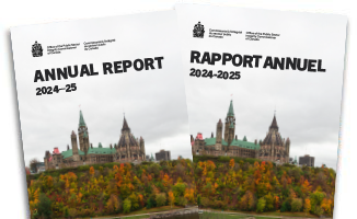 Annual Report Rapport annuel 